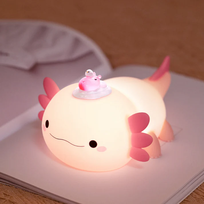 Axolotl Cute Squishy Night Light