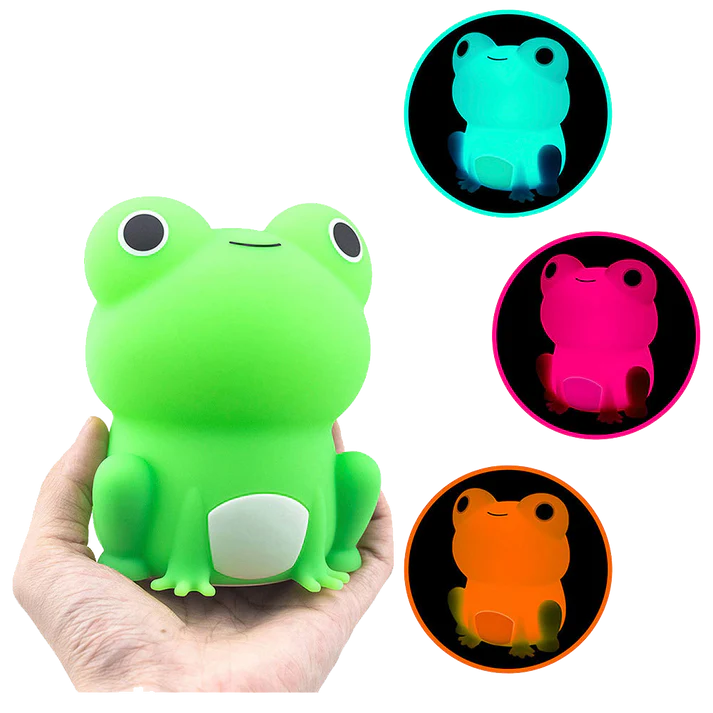 Cute Frog Tap Night Lamp