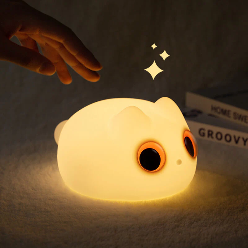 Orange Cat Squishy Night Lamp