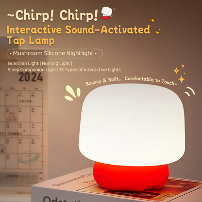 Mushroom Squishy Night Lamp