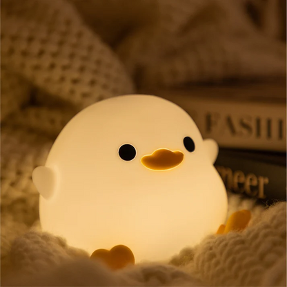 Cute Duck Squishy Night Light