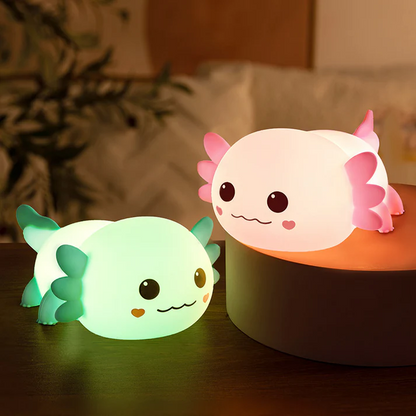 Axolotl Cute Squishy Night Light