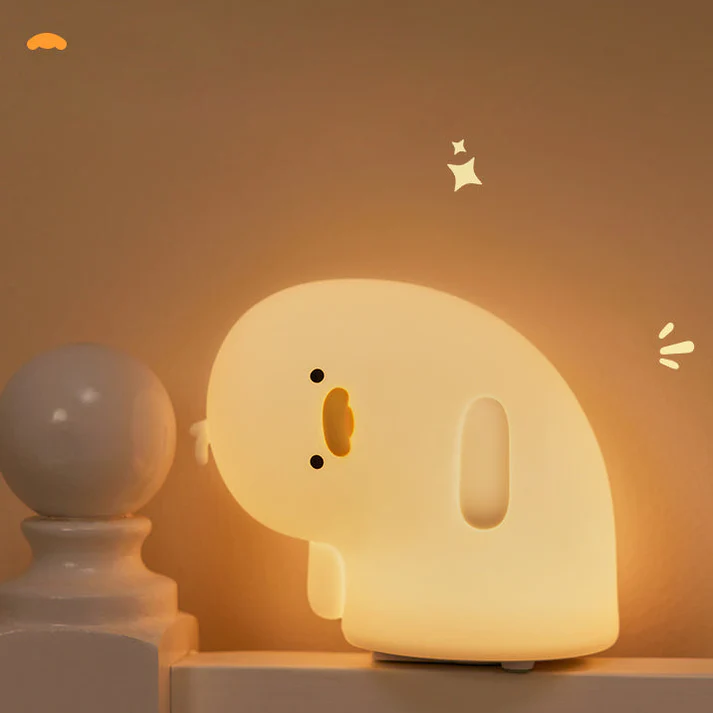 Cute Duck Squishy Night Light