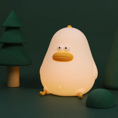 Cute Duck Squishy Night Light