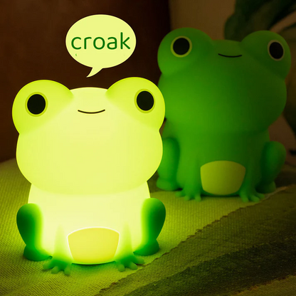 Cute Frog Tap Night Lamp