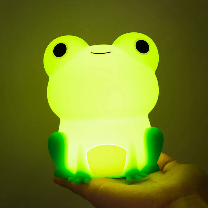 Cute Frog Tap Night Lamp